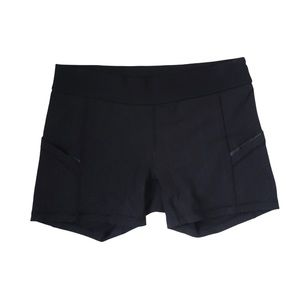Great Condition Lululemon Black Spandex Shorts - Women 8